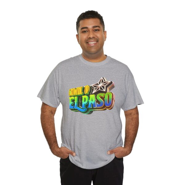 Growing Up ElPaso Unisex Heavy Cotton Tee - Image 206