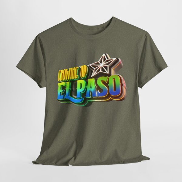 Growing Up ElPaso Unisex Heavy Cotton Tee - Image 222