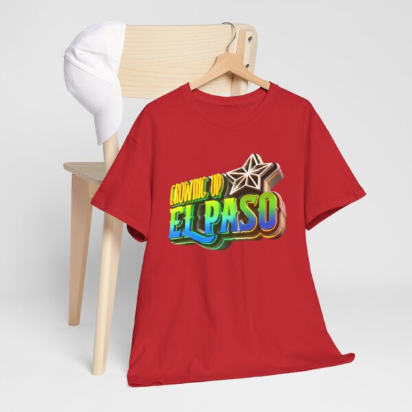 Growing Up ElPaso Unisex Heavy Cotton Tee - Image 332