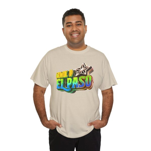 Growing Up ElPaso Unisex Heavy Cotton Tee - Image 152