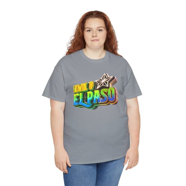 Growing Up ElPaso Unisex Heavy Cotton Tee - Image 258