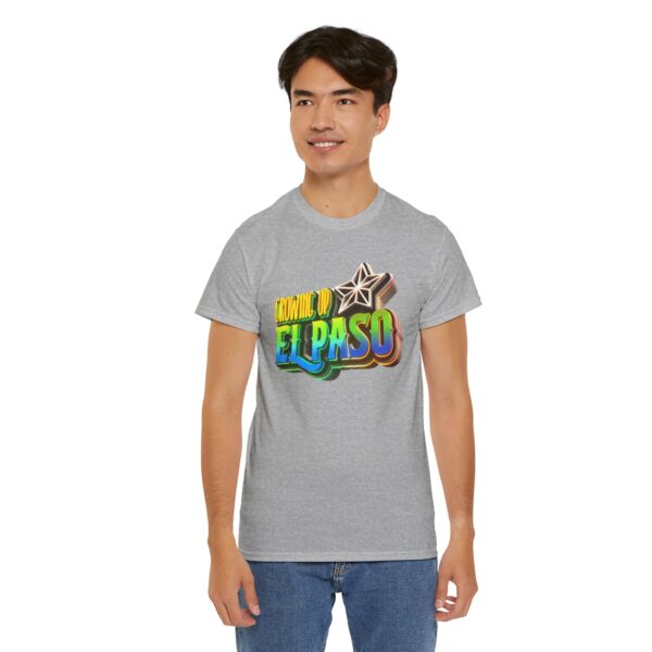 Growing Up ElPaso Unisex Heavy Cotton Tee - Image 210