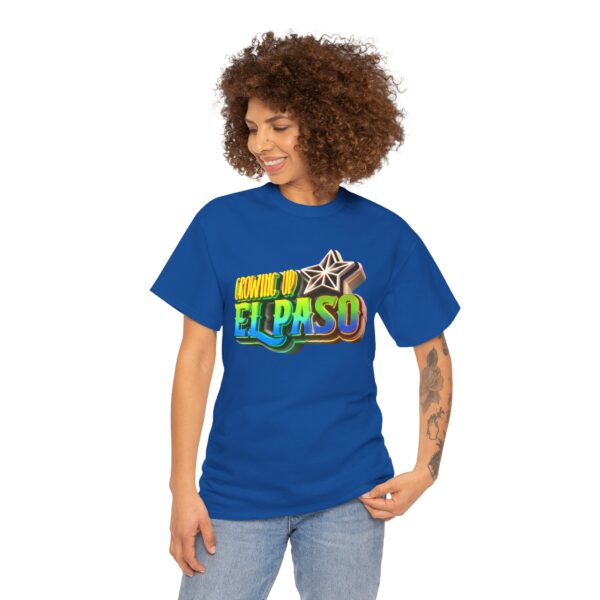 Growing Up ElPaso Unisex Heavy Cotton Tee - Image 308