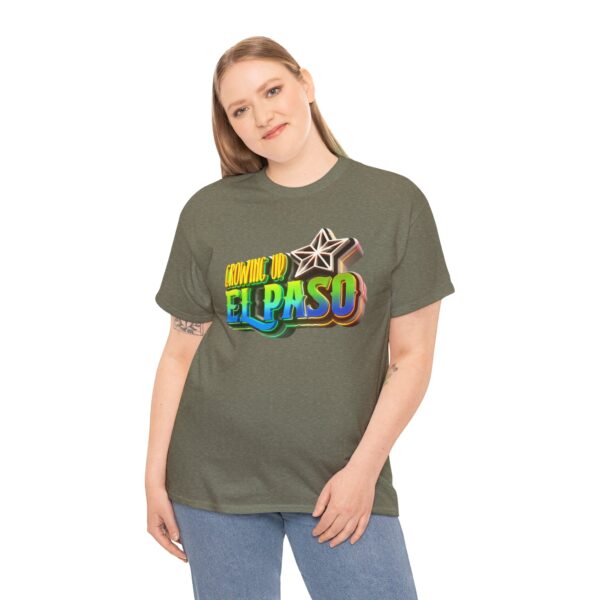 Growing Up ElPaso Unisex Heavy Cotton Tee - Image 228