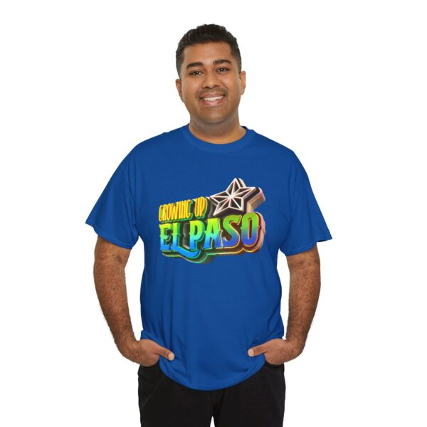 Growing Up ElPaso Unisex Heavy Cotton Tee - Image 314