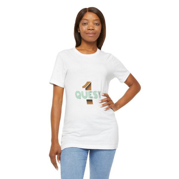 One Quest - LLO Unisex Jersey Short Sleeve Tee - Image 22