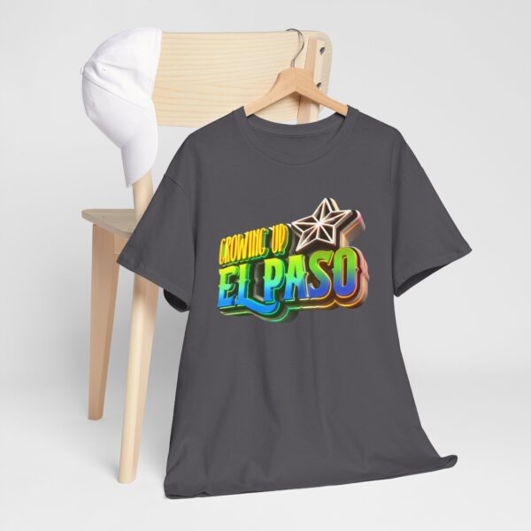 Growing Up ElPaso Unisex Heavy Cotton Tee - Image 278