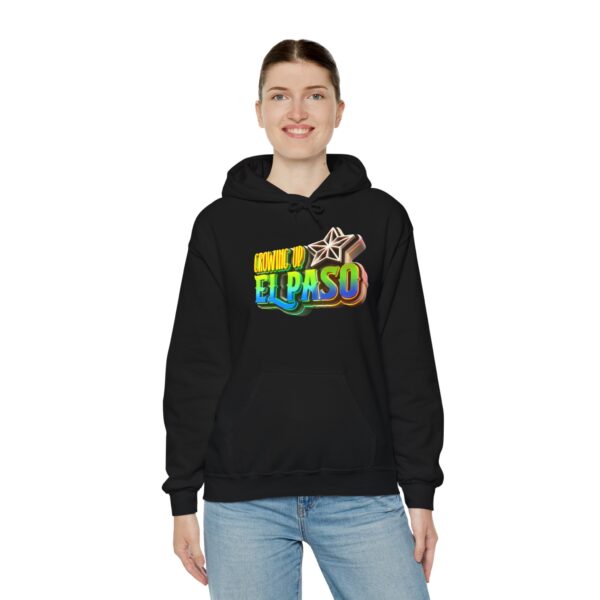 Growing Up ElPaso Unisex Heavy Blend™ Hooded Sweatshirt - Image 8