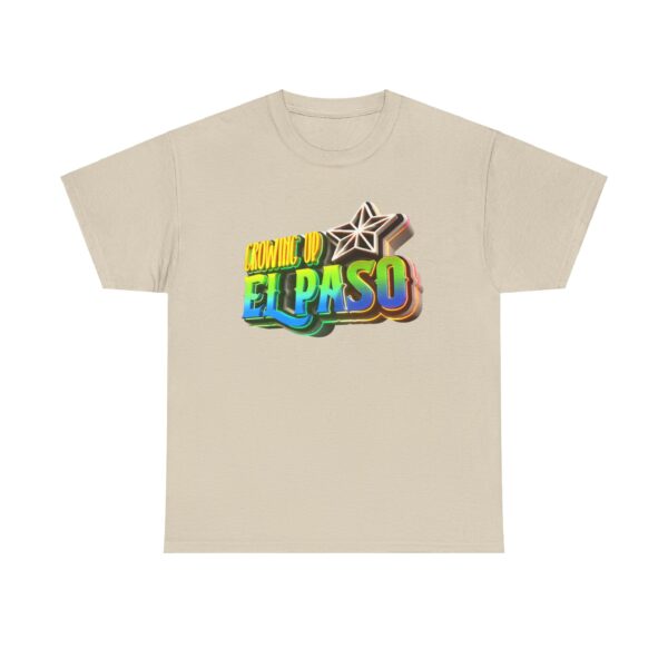 Growing Up ElPaso Unisex Heavy Cotton Tee - Image 136