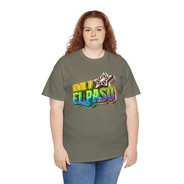 Growing Up ElPaso Unisex Heavy Cotton Tee - Image 231