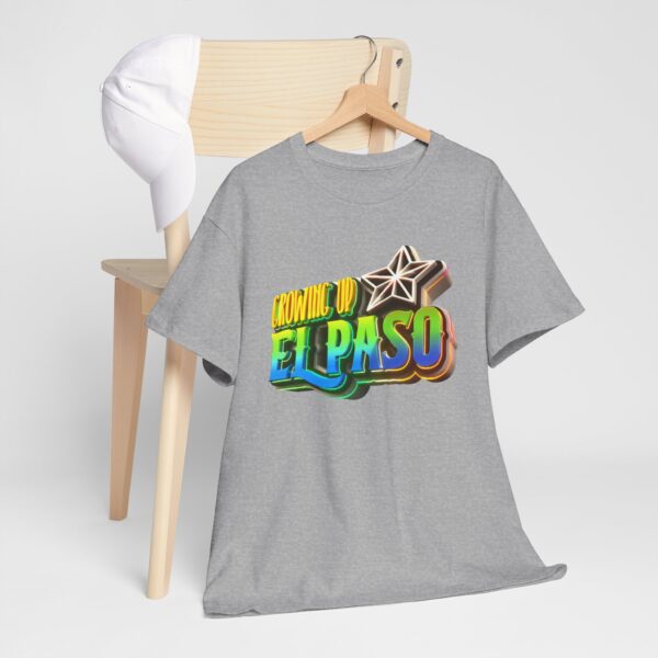 Growing Up ElPaso Unisex Heavy Cotton Tee - Image 197