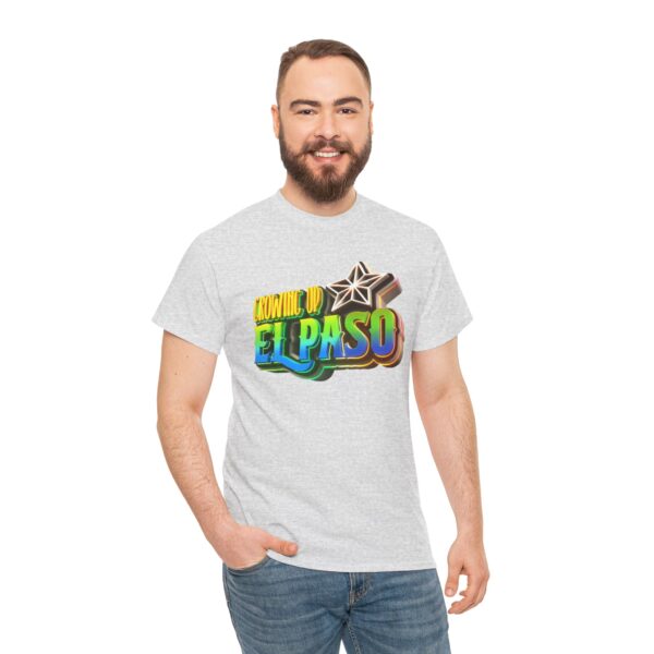 Growing Up ElPaso Unisex Heavy Cotton Tee - Image 67