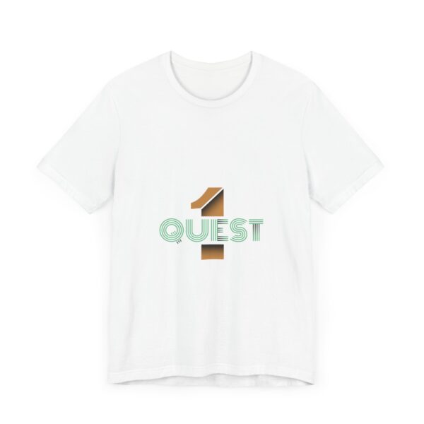 One Quest - LLO Unisex Jersey Short Sleeve Tee - Image 3