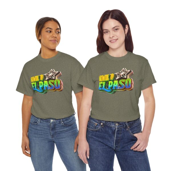 Growing Up ElPaso Unisex Heavy Cotton Tee - Image 241