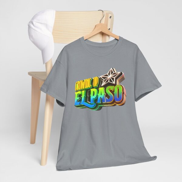 Growing Up ElPaso Unisex Heavy Cotton Tee - Image 251