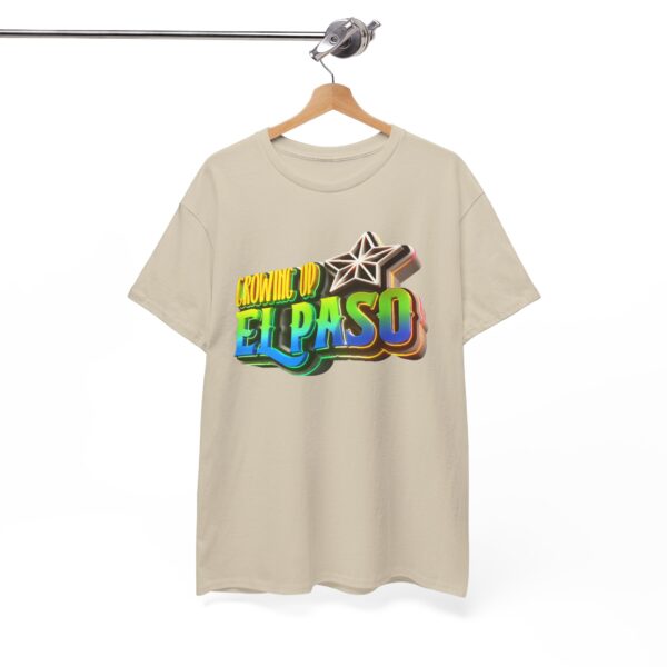 Growing Up ElPaso Unisex Heavy Cotton Tee - Image 142