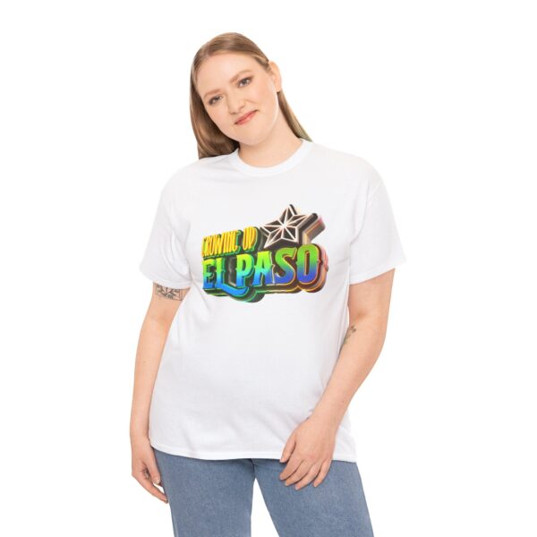 Growing Up ElPaso Unisex Heavy Cotton Tee - Image 39