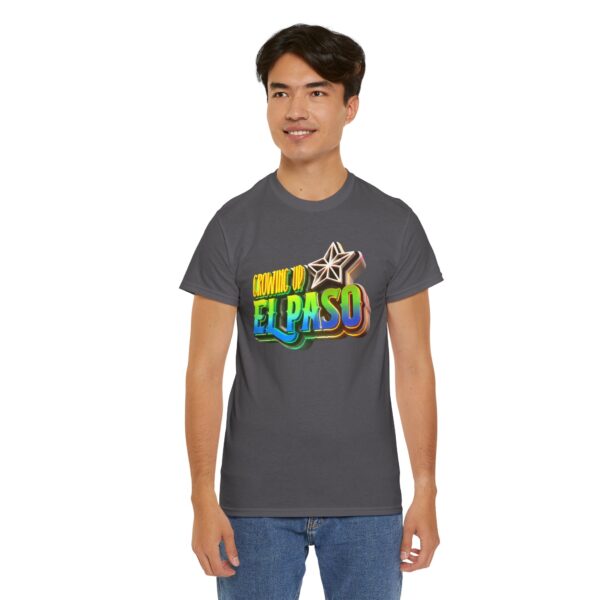 Growing Up ElPaso Unisex Heavy Cotton Tee - Image 291