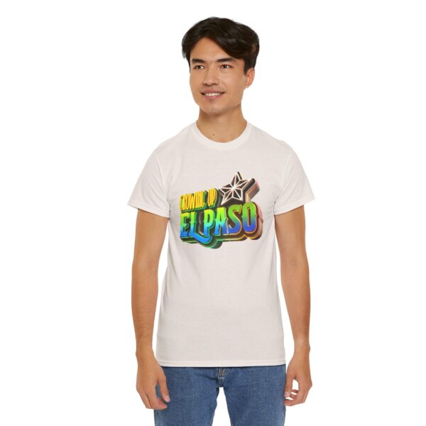 Growing Up ElPaso Unisex Heavy Cotton Tee - Image 183