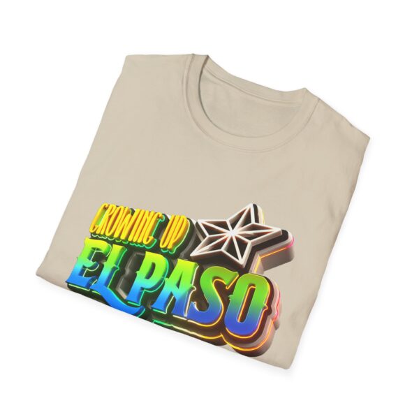 Growing Up ElPaso Softstyle T-Shirt - Image 4