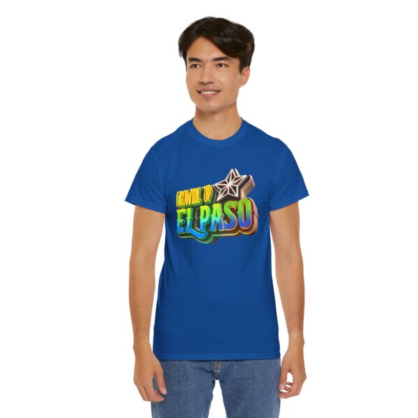 Growing Up ElPaso Unisex Heavy Cotton Tee - Image 318