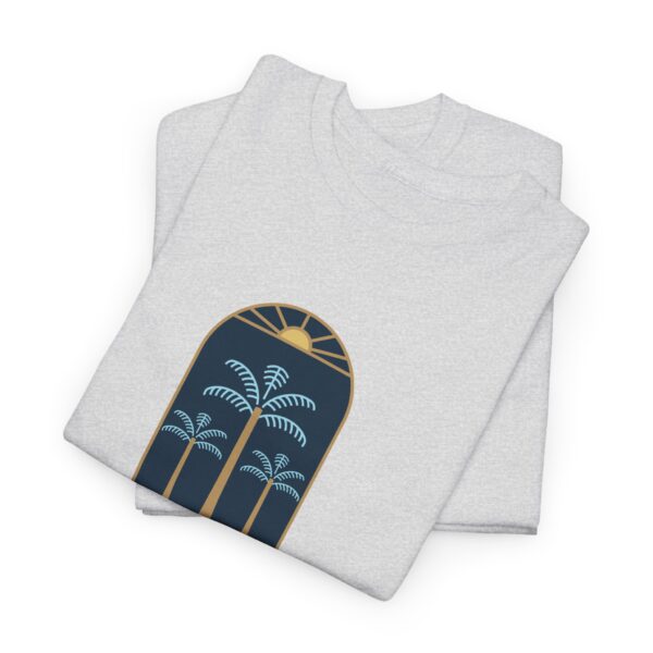 Trinity Palm - LLO Unisex Heavy Cotton Tee - Image 5