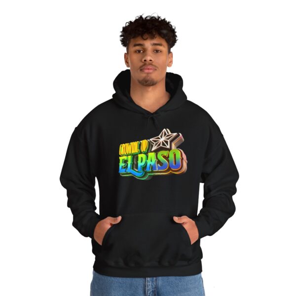 Growing Up ElPaso Unisex Heavy Blend™ Hooded Sweatshirt - Image 7