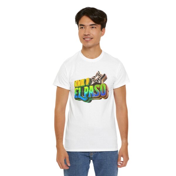 Growing Up ElPaso Unisex Heavy Cotton Tee - Image 48