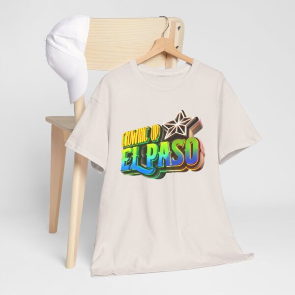 Growing Up ElPaso Unisex Heavy Cotton Tee - Image 170