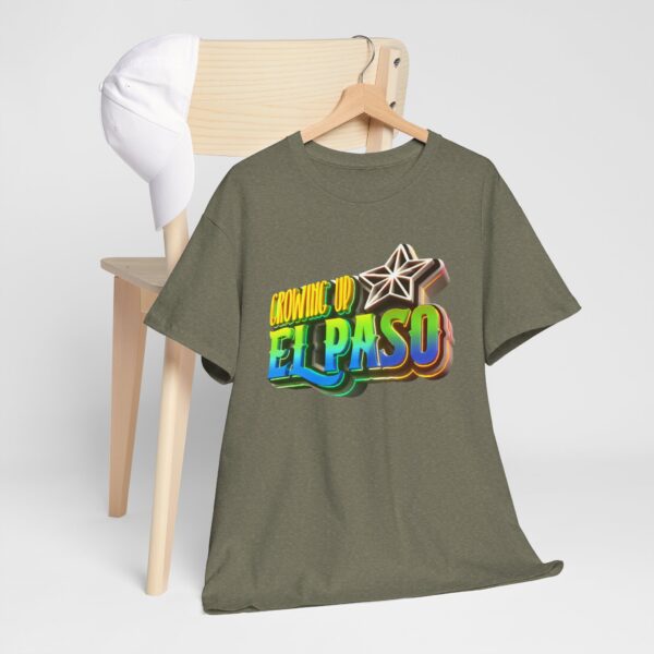 Growing Up ElPaso Unisex Heavy Cotton Tee - Image 224