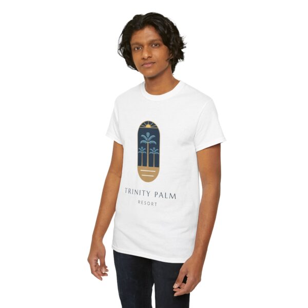 Trinity Palm - LLO Unisex Heavy Cotton Tee - Image 46