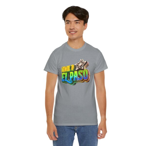 Growing Up ElPaso Unisex Heavy Cotton Tee - Image 264