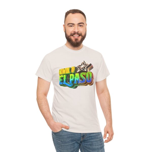 Growing Up ElPaso Unisex Heavy Cotton Tee - Image 175