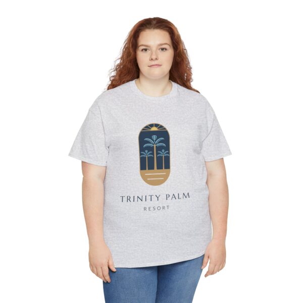 Trinity Palm - LLO Unisex Heavy Cotton Tee - Image 69