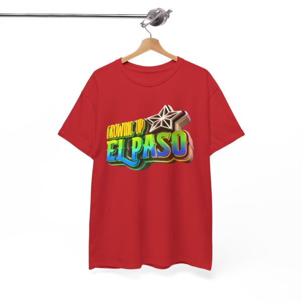 Growing Up ElPaso Unisex Heavy Cotton Tee - Image 331