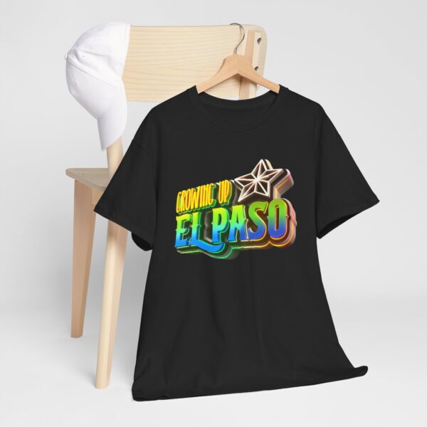 Growing Up ElPaso Unisex Heavy Cotton Tee - Image 116