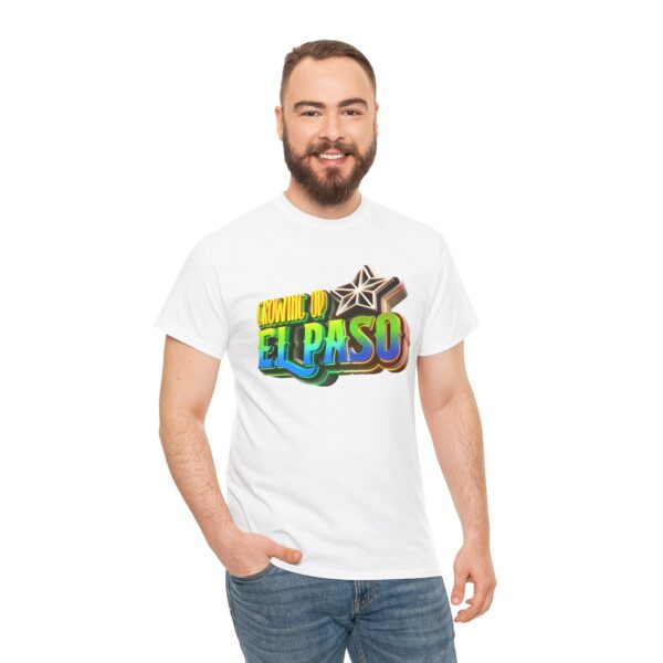 Growing Up ElPaso Unisex Heavy Cotton Tee - Image 40