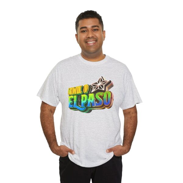 Growing Up ElPaso Unisex Heavy Cotton Tee - Image 71