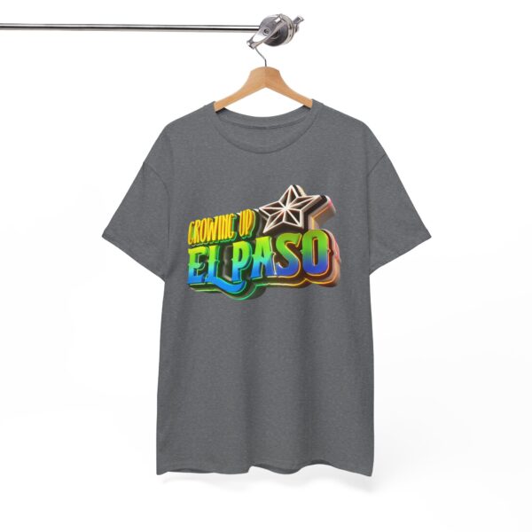 Growing Up ElPaso Unisex Heavy Cotton Tee - Image 7