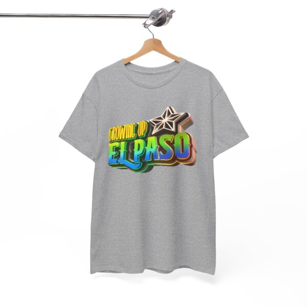 Growing Up ElPaso Unisex Heavy Cotton Tee - Image 196