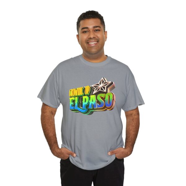 Growing Up ElPaso Unisex Heavy Cotton Tee - Image 260