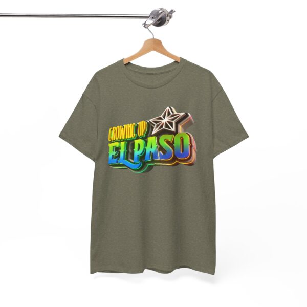 Growing Up ElPaso Unisex Heavy Cotton Tee - Image 223