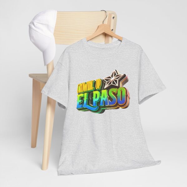 Growing Up ElPaso Unisex Heavy Cotton Tee - Image 62